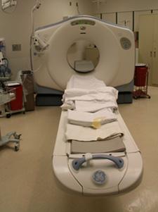 CT machine image