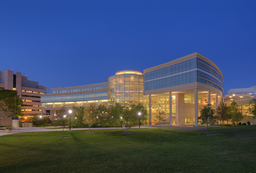 Cardiovascular Center at Night